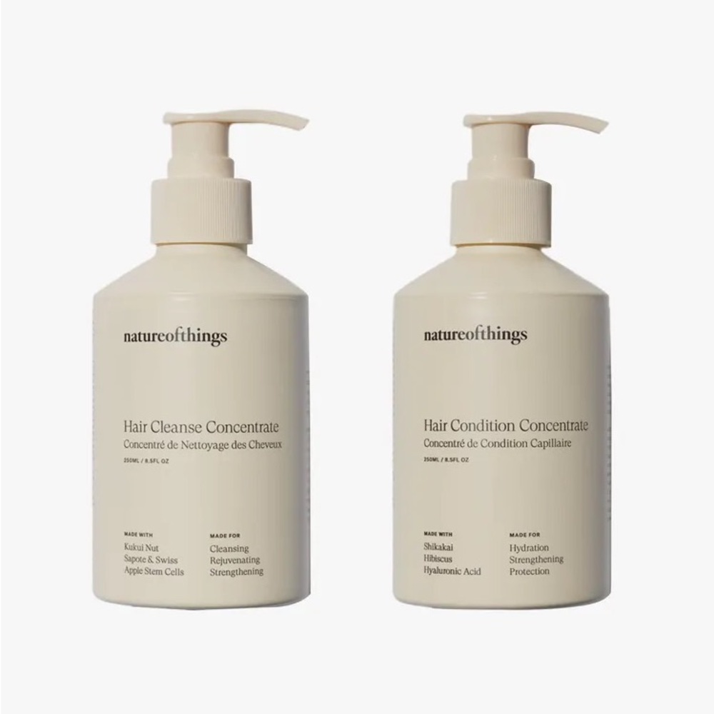 Nature of Things Set Hair Cleanse and Condition Concentrate